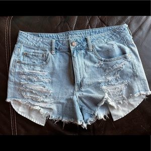 Hi Waisted American Eagle Shorts